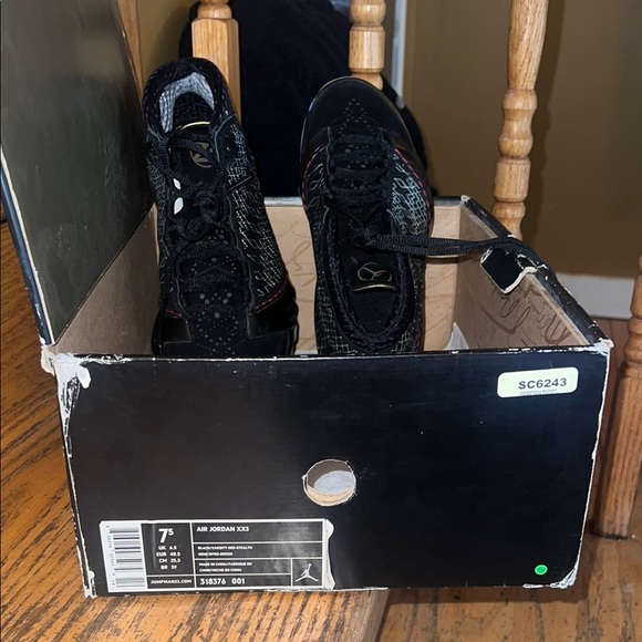 Air Jordan xx3 excellent condition with box Jordan Black Sneakers Classic Design